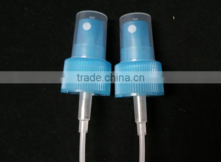 24MM Plastic Mist Sprayer for PET Bottle With Clear Cover