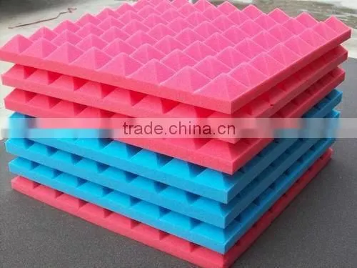 sound absorbing foam studio wall