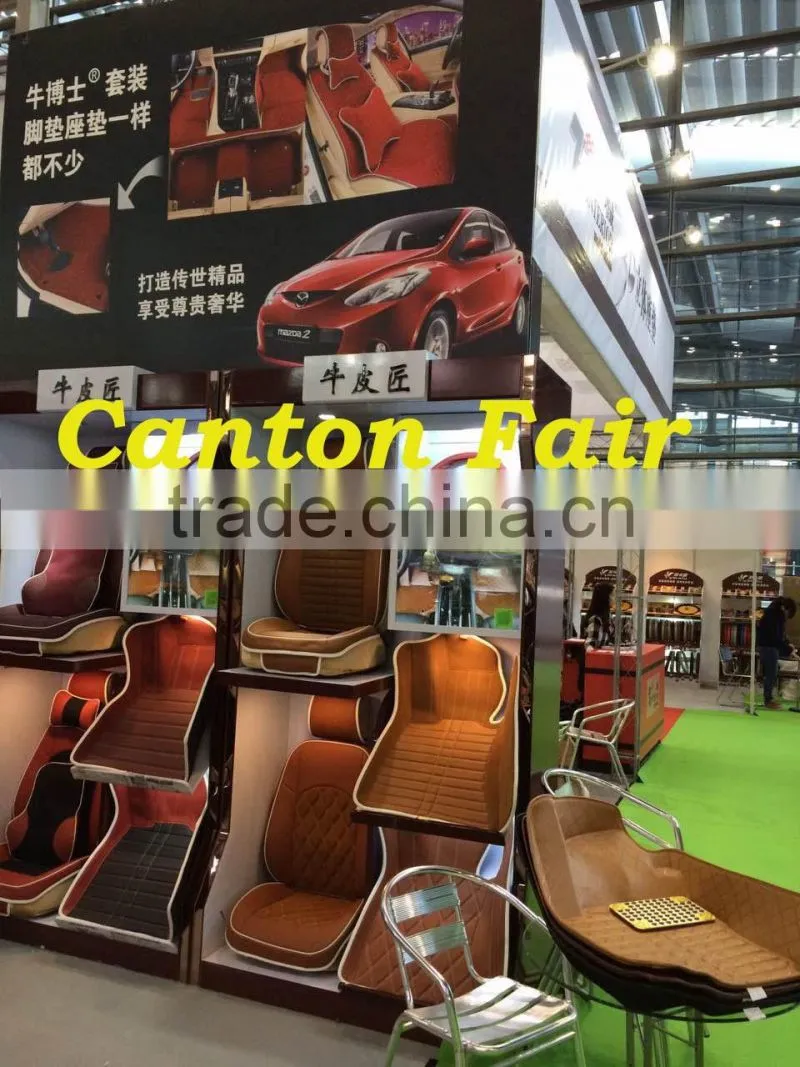 Cheap price best auto leather car floor mats