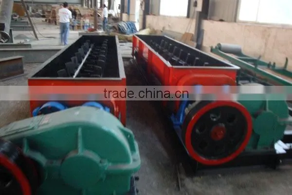 double shaft mixer for fertilizer mixing