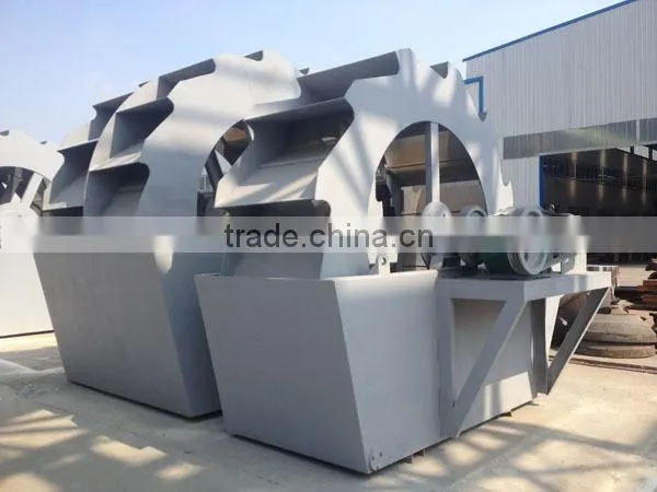 Bucket sand washing plant by domestic and foreign customers welcome