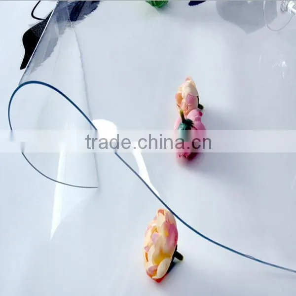 flower transparent soft pvc sheet