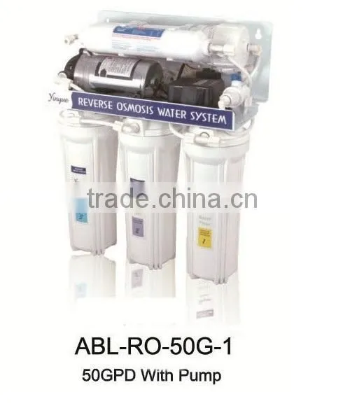 Hot sale 50gpd water drinking filter RO filter (RO-50G-1)