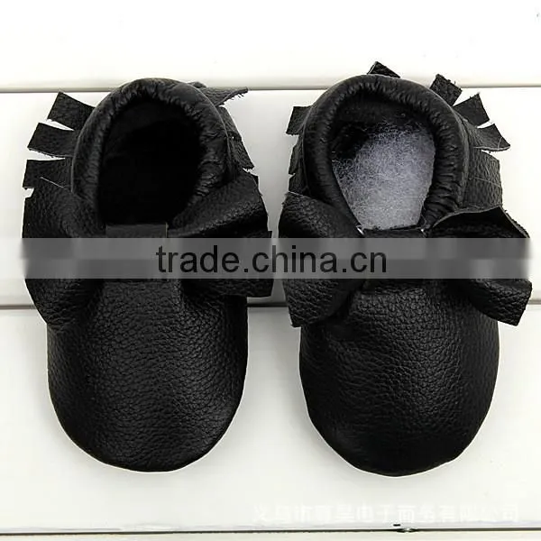 Hot Sale 2016 Fashion Style Tassel Toddler Shoes Leather Toddler Baby Shoes Bow Section Tassel Shoes