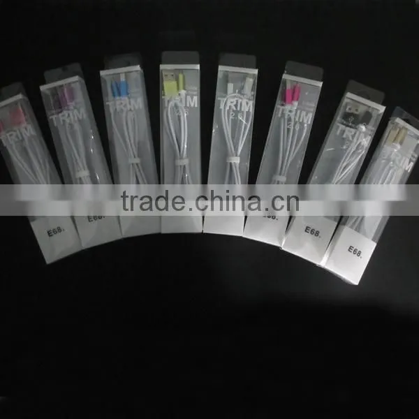 2016 Hot Micro USB Cable USB Data Cable USB Charger Cable With Metal Connector for iphone