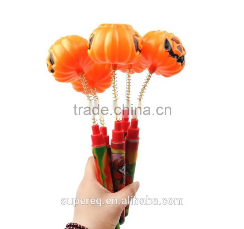 LED Pumpkin Sticks Flash Light Halloween Party Decoration Supply Gift Favor Prop
