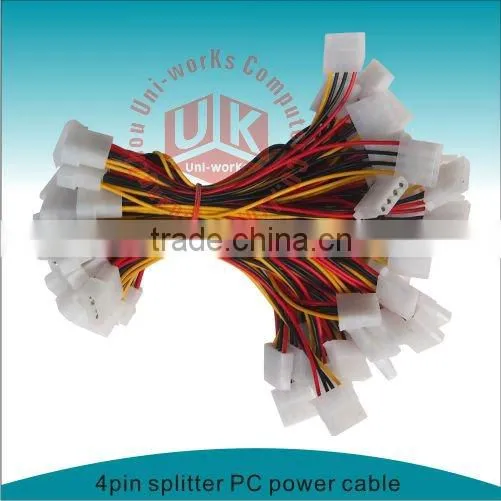 4 Pin IDE Y Splitter extension power cable