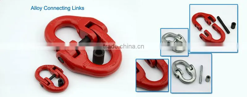 alloy steel grade 80 anchor chain link connecting link offset link