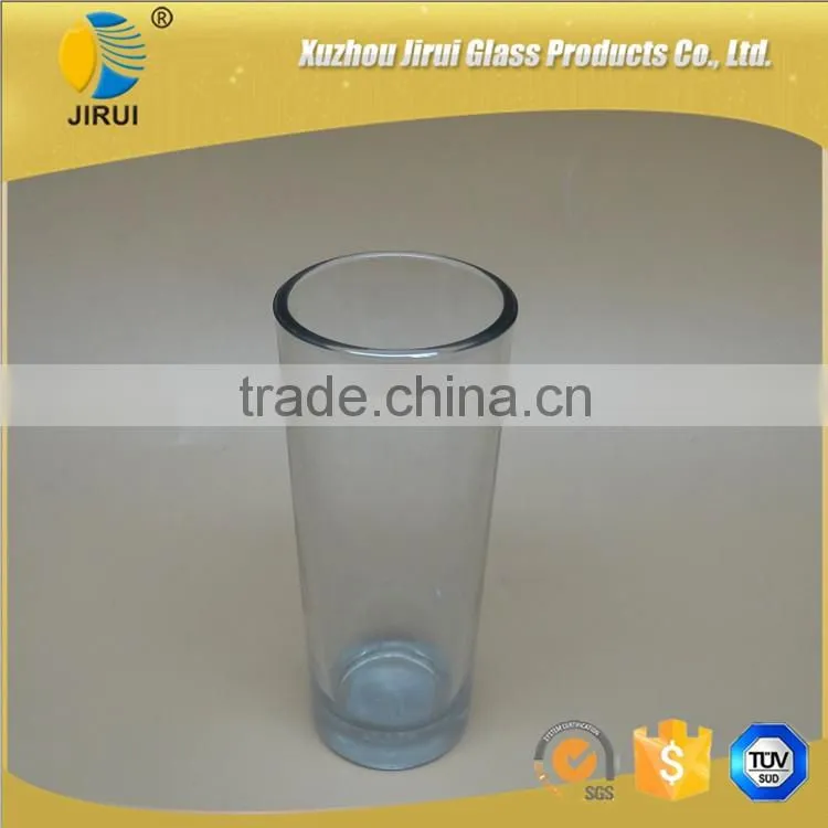 clear round 140ml glass cup