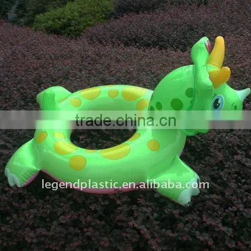 inflatable animal baby riding toy