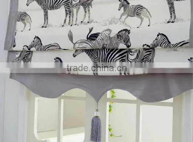 chinese style curtains factory Roman blinds supplier