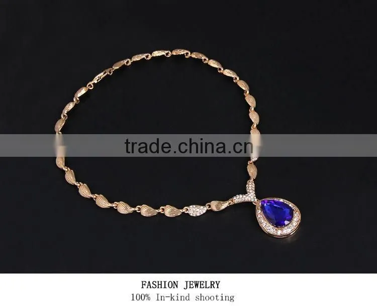 Hot Design Gold Jewelry Costume Jewelry Set Algeria Fashion Jewelry Set