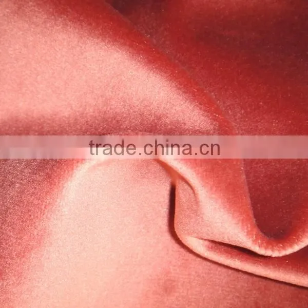 Factory Textile Warp Knitting Turkey One Side Brush Sofa Velvet Fabric And Textile Manufactory