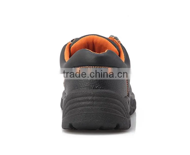 Low cut leather safety shoes/safety boot for men