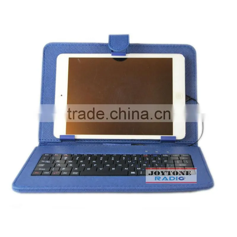 Hot selling tablet leather case for 7 inch keyboard case for android tablet
