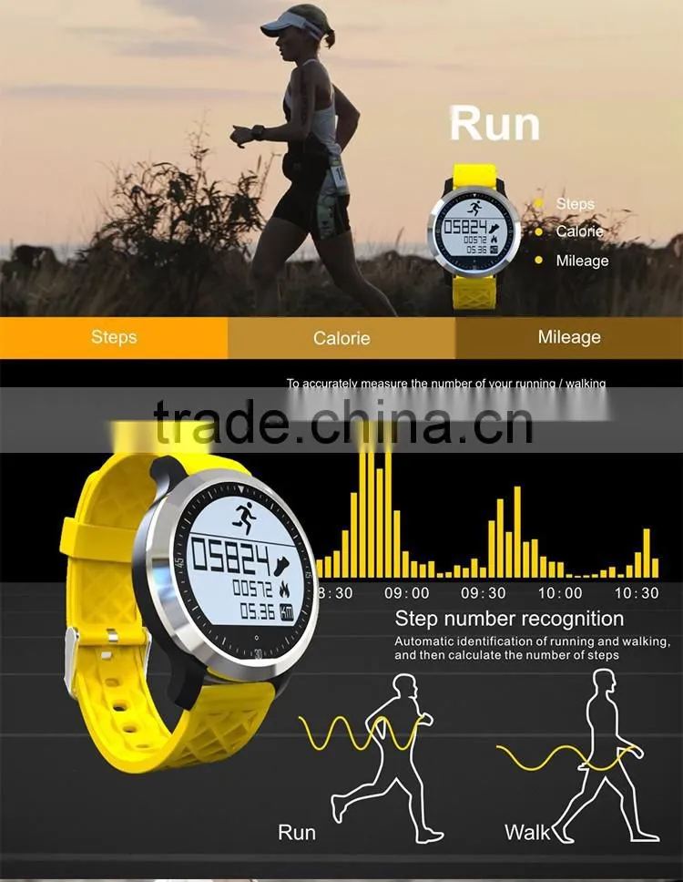 Nordic Version4.0 IP68 waterproof heart rate testing touch screen sportwatch