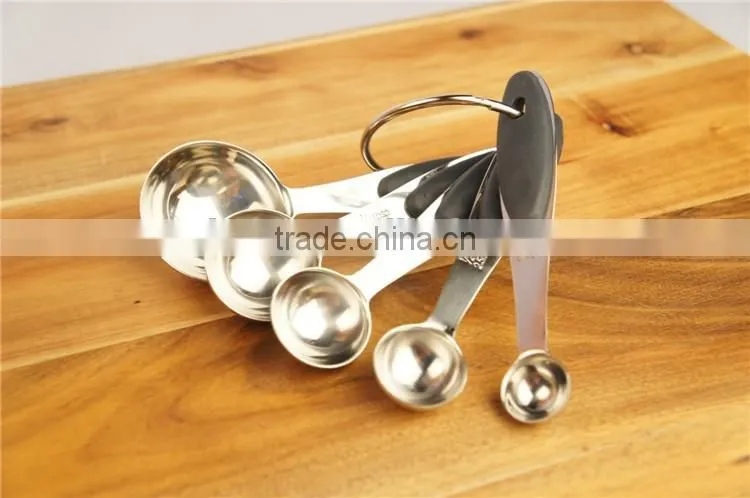 Spoon stainless steel with plastic handle