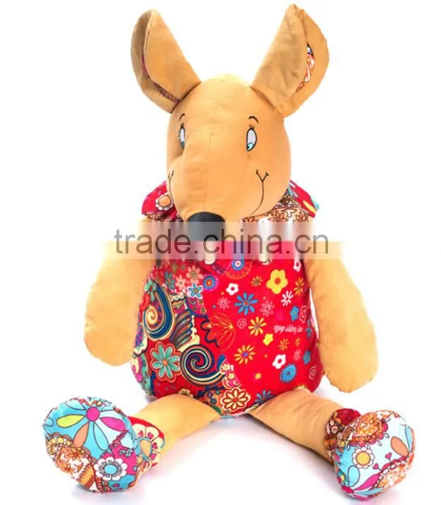 Soft Mickey Mouse stuffed fabric toy animal