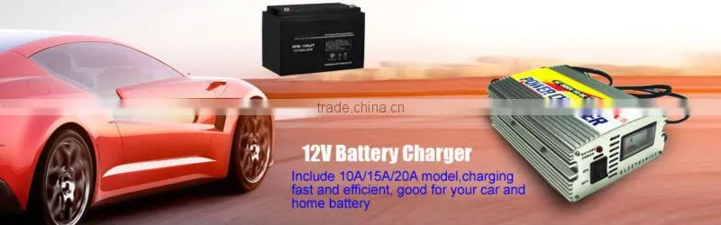 Factory lead acid/GEL/AGM 12V/24V/15A battery charger