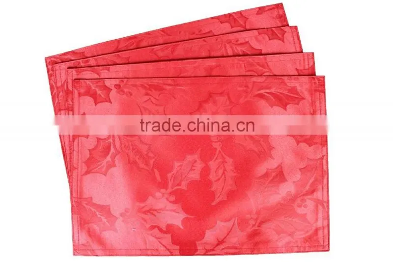 100% Polyester Fancy New Design Jacquard Dining Placemat