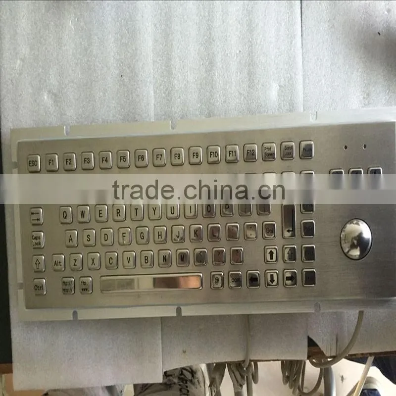 European market usb wire metal bluetooth keyboard