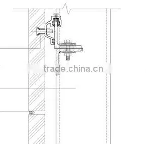 ceramic tiles cladding/aluminum facade systems