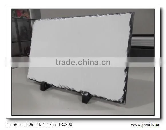SH16 folk art sublimation slate as souvenior/Rectangle; four sides opening; meium size