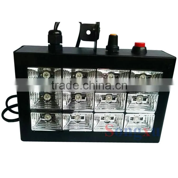 12*1w best price dmx led light strobe for party nightclub