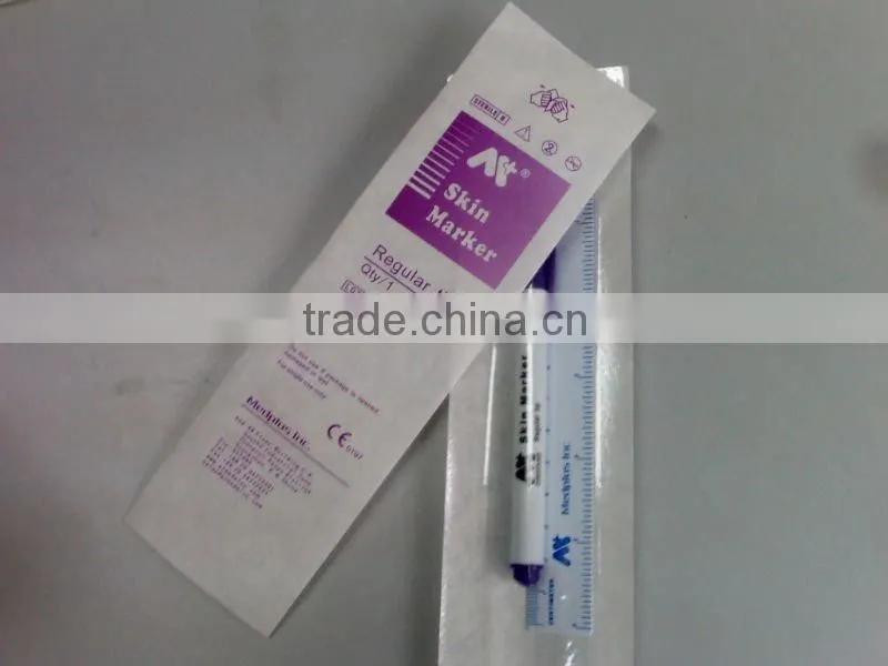 diposable surgical 0.5mm fine type skin marker pen