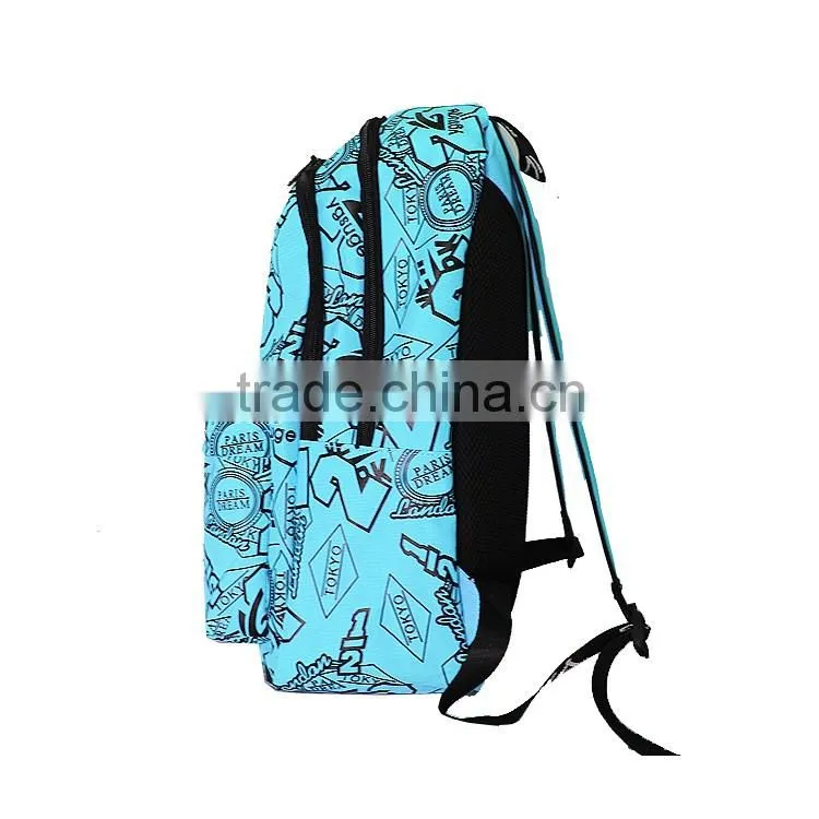 sublimation printing Korean nylon cmping backpack