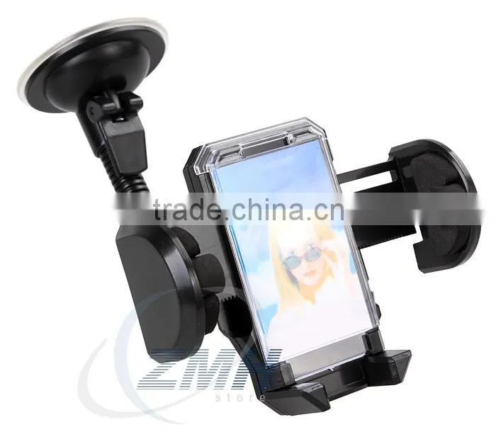 Universal Suction Car Windscreen Mount Long Holder For cellphone/GPS/PDA/MP3