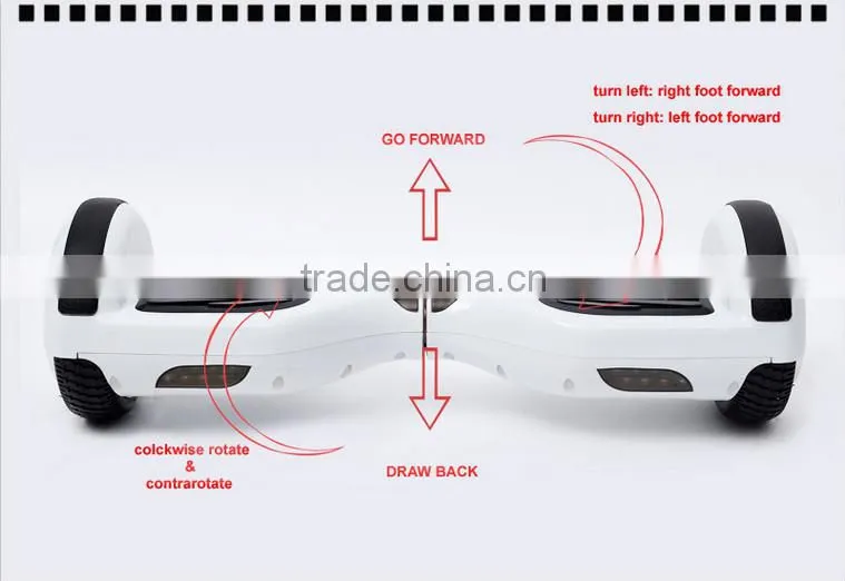 Smart products 2015 dual motor 2 wheel smart electric motor scooter
