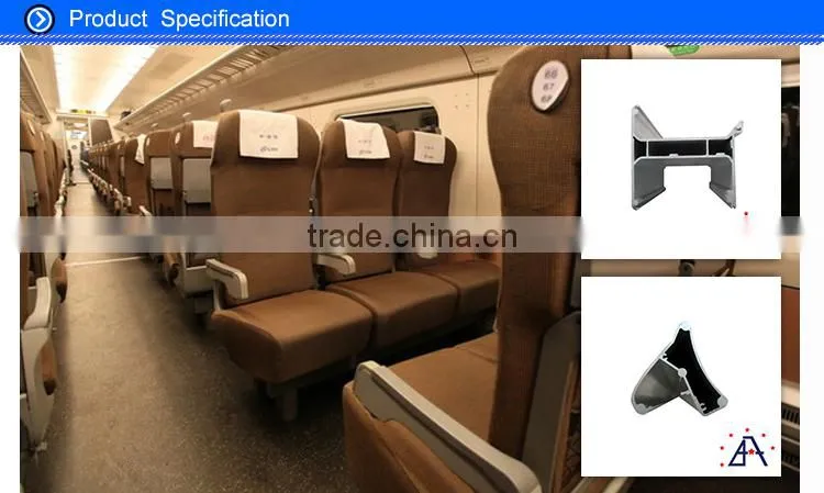 Aluminium profile Aluminum Train Parts