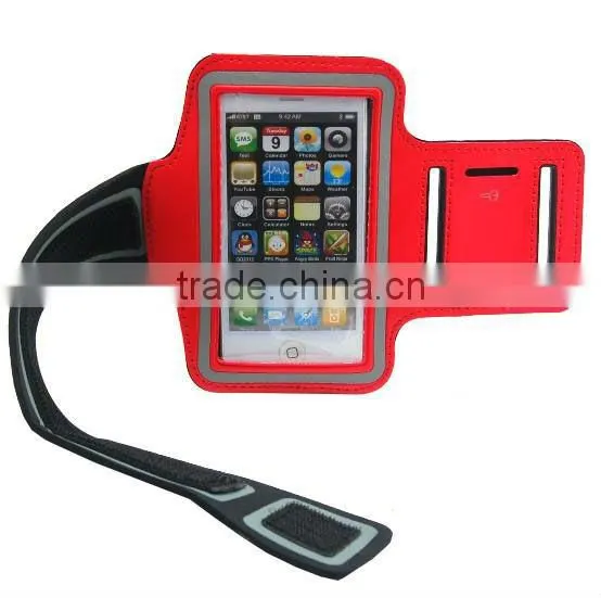 Wholesale cheap but high quality custom sport armbag for running /Factory comfortable sport gym armband adjustable strap/logo