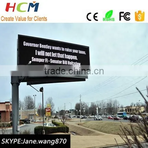 HD big led video wall p8 p10 full color billboard led Outdoor display on sale