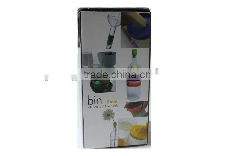 bottle Shape 8 in 1 Multifunction Kitchen Tools KS147