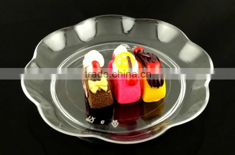 plastic disposable dish plate picnic set