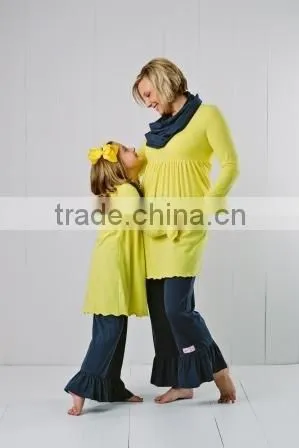 Mother Daughter Outfits Clothing Dresses,Family clothing sets,Wholesale family matching clothing