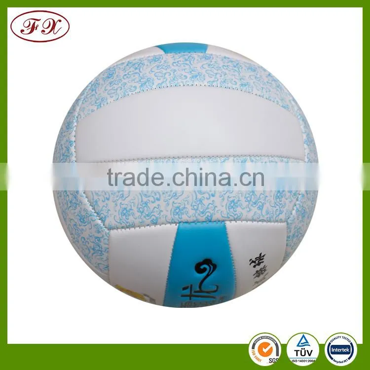 Promotional Logo Printed Size 5 Pvc material Machine stitched Custom Volleyball