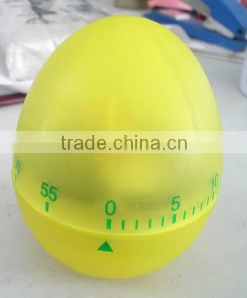 China supplier egg shape mechanical kitchen timer