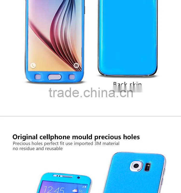 precision technology cell phone epoxy gel sticker for samsung s6