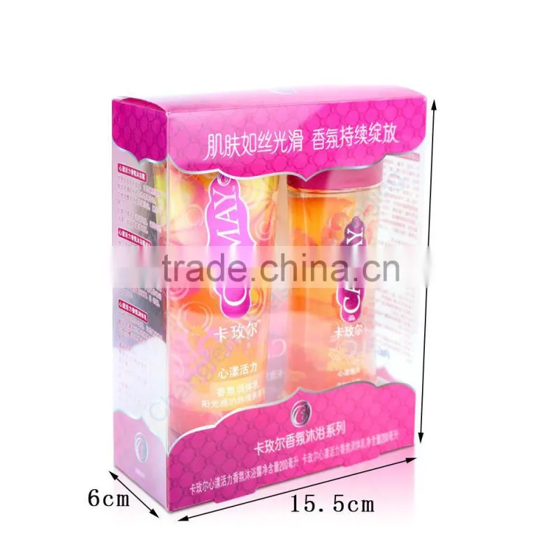 Hot Customized PVC Plastic Packaging Box for Shampoo