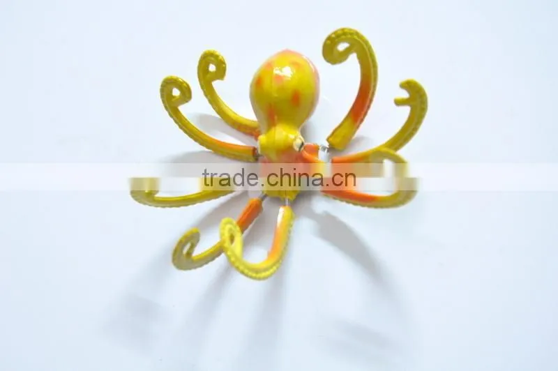 3.5 inch Plastic Ocean 0ctopus Shapes Custom 3D Fridge Magnet