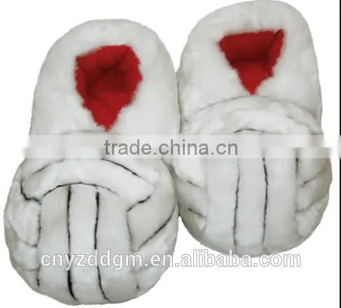 plush ball slipper/ personality plush slipper