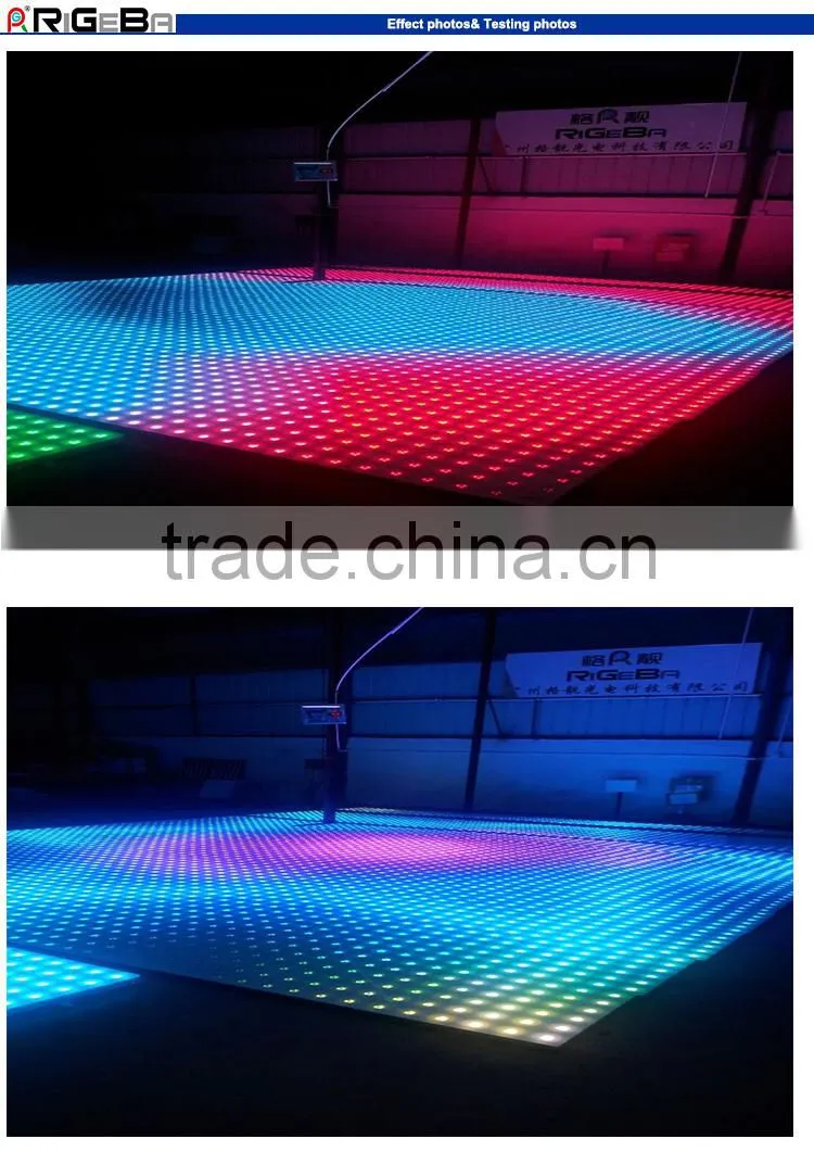 2015 World Top Selling Super Slim dance floor/Patent LED dance floor