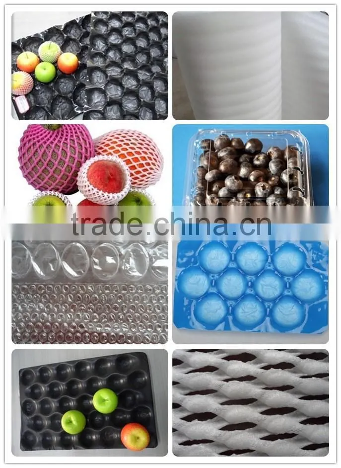 Elastic PE plastic sleeve netting for for precision parts protection