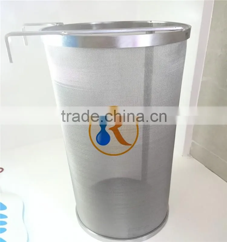 300 Micron 6'x14" Stainless Steel 304 Homebrew Beer Keg Filter Hop