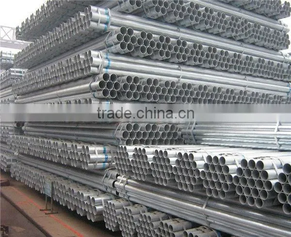 ISO 9001 CERTIFIED galvanized steel pipe