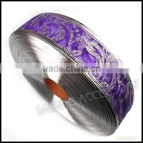 Wholesale Wire Edge Christmas Ribbon for Gift Packaging