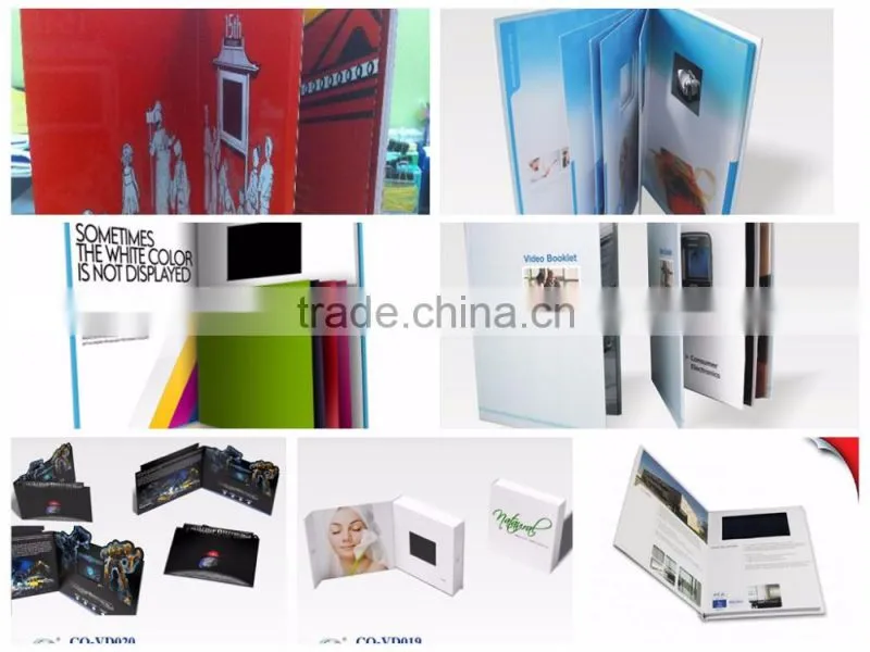 Cheap Custom video wedding invitation cards/ lcd video greeting /invitation card design